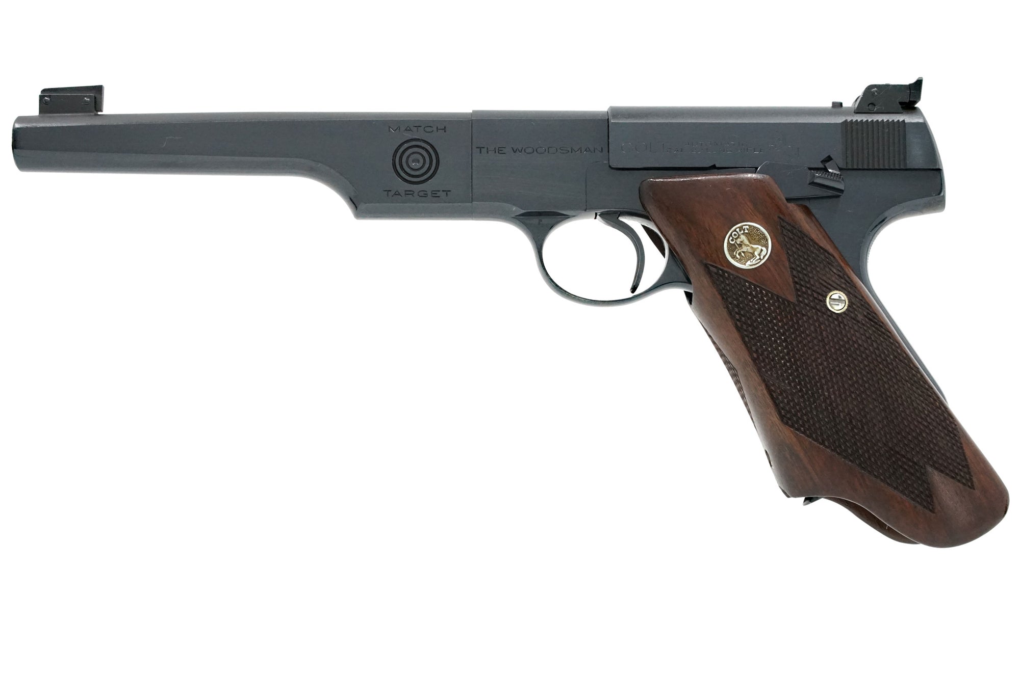 Colt Woodsman Match Target Bullseye 22LR SN:MT2160 MFG:1938