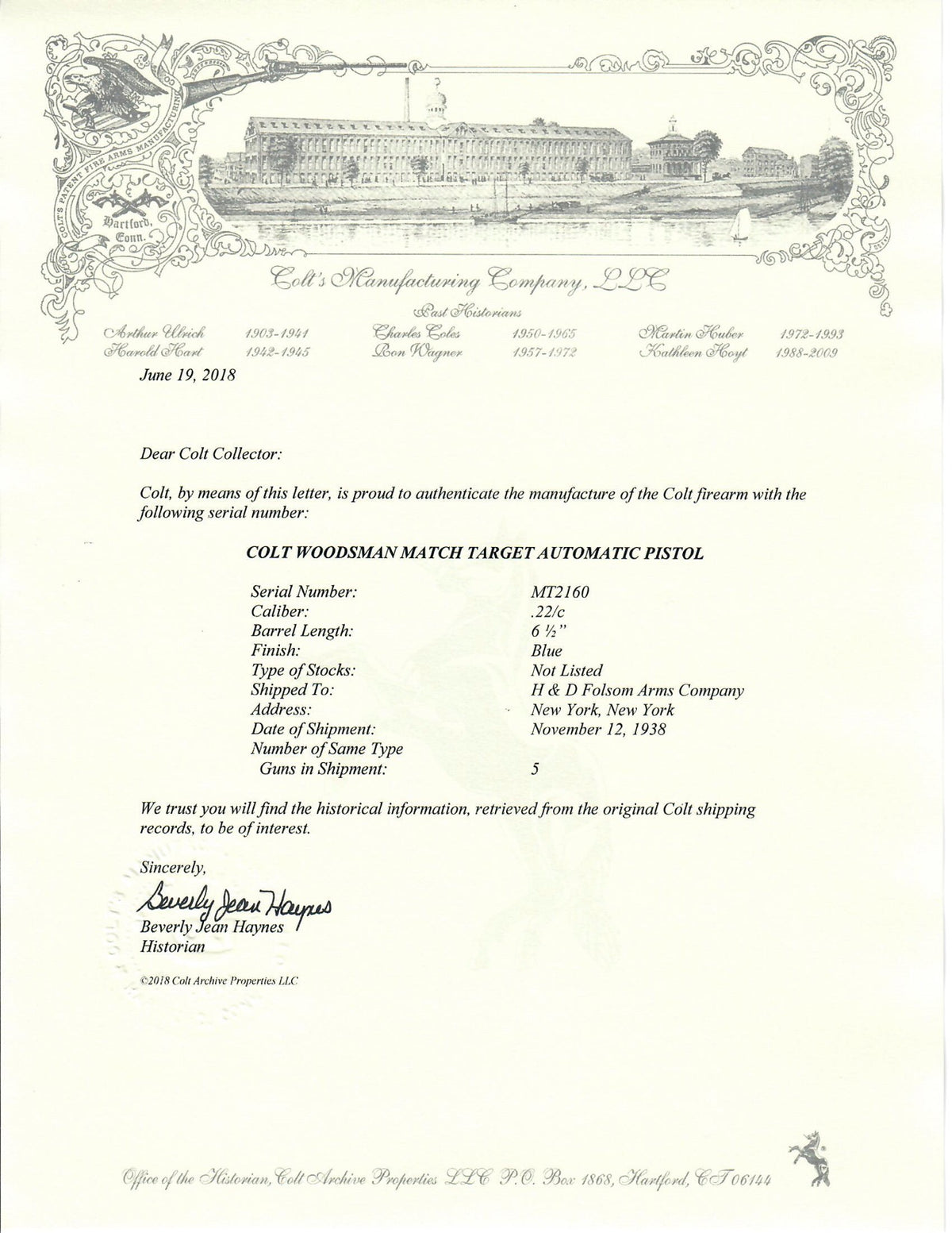 Colt Woodsman Match Target Bullseye 22LR SN:MT2160 MFG:1938