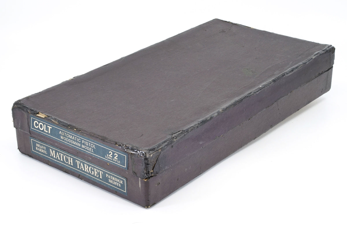 Colt Woodsman Match Target Bullseye 22LR SN:MT512 MFG:1938