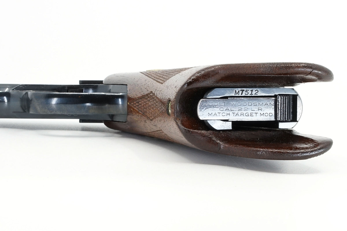 Colt Woodsman Match Target Bullseye 22LR SN:MT512 MFG:1938