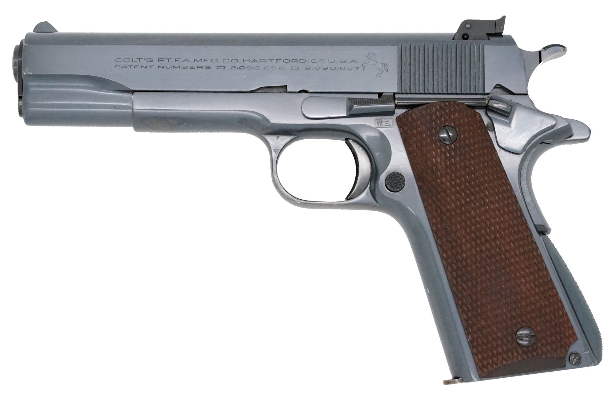 Colt Service Model Ace 22LR SN:SM3262 MFG:1942