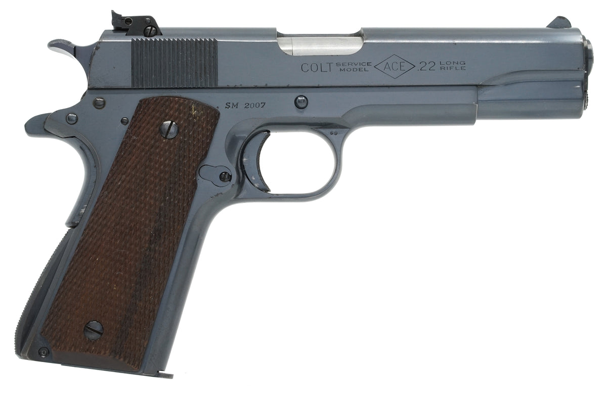 Colt Service Model Ace 22LR SN:SM2007 MFG:1941