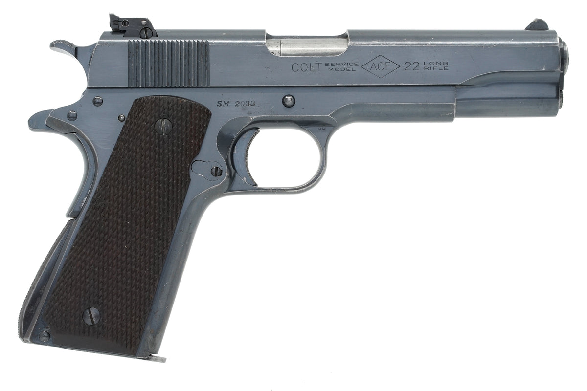 Colt Service Model Ace 22LR SN:SM2033 MFG:1941