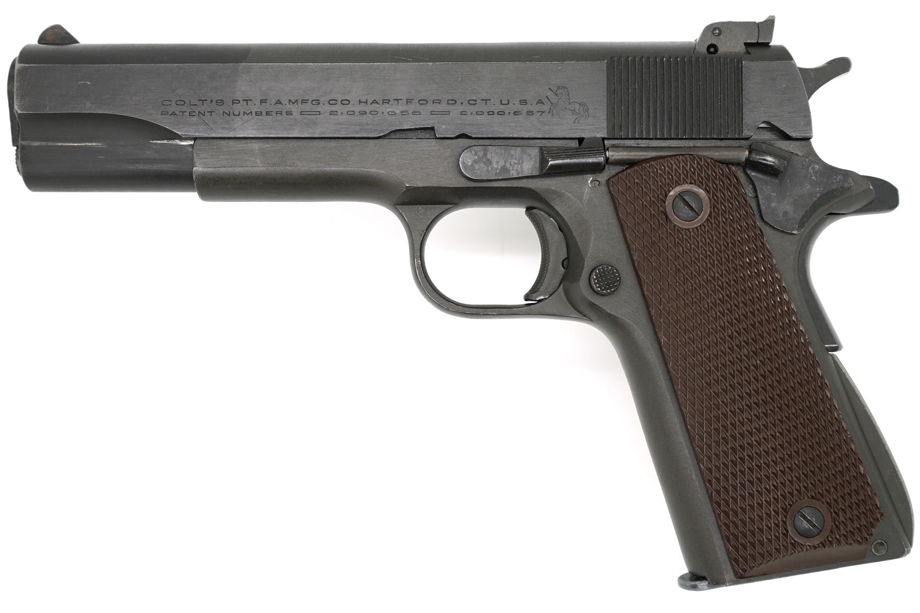 Colt Service Model Ace 22LR SN:SM5799 MFG:1945 Navy