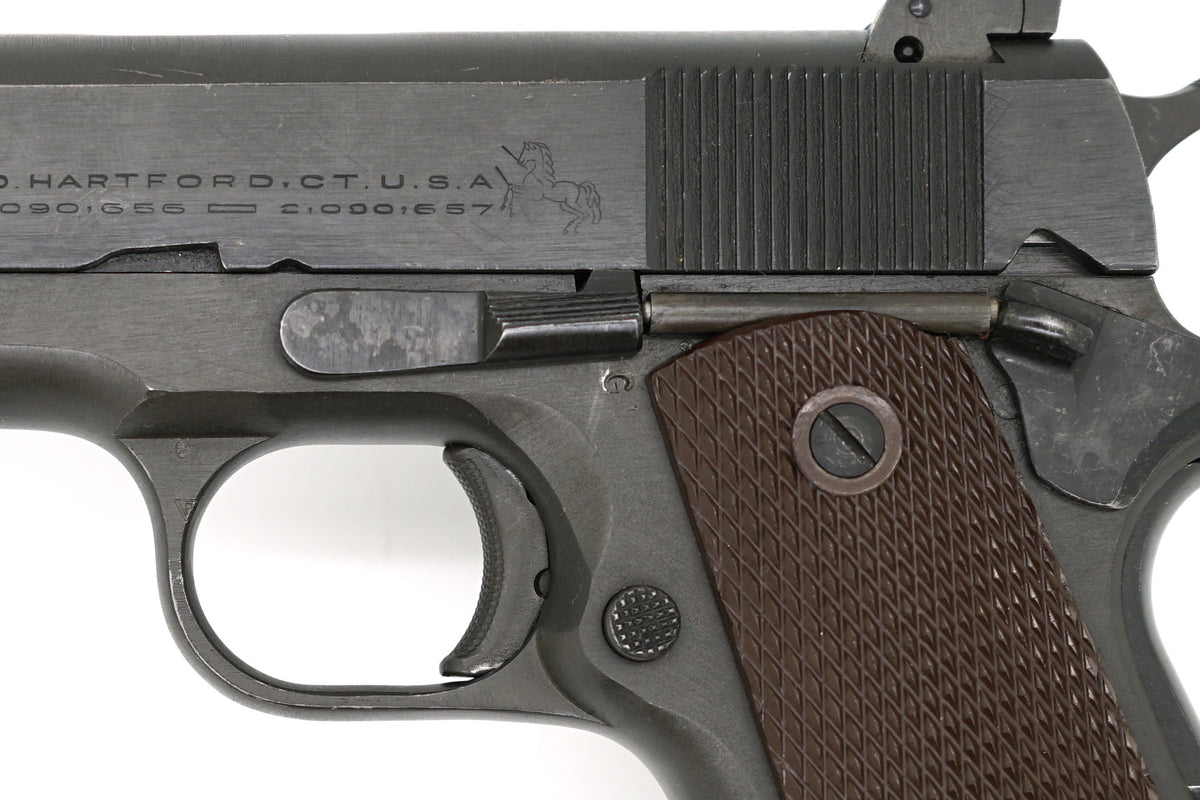 Colt Service Model Ace 22LR SN:SM5799 MFG:1945 Navy