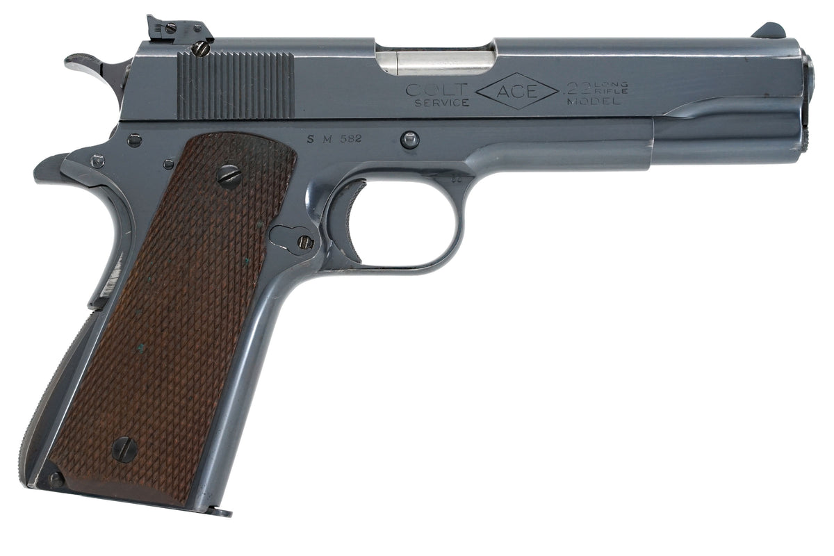 Colt Service Model Ace 22LR SN:SM582 MFG:1938