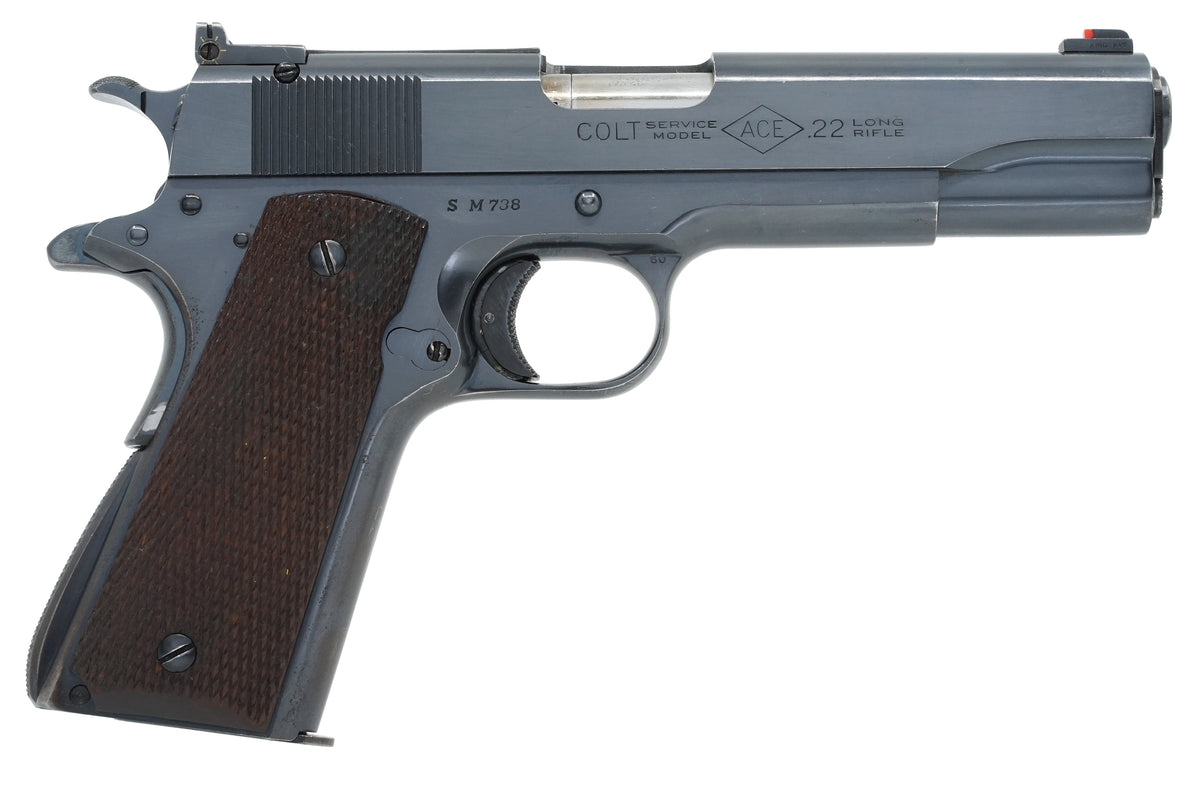 Colt Service Model Ace 22LR SN:SM738 MFG:1938 - KING