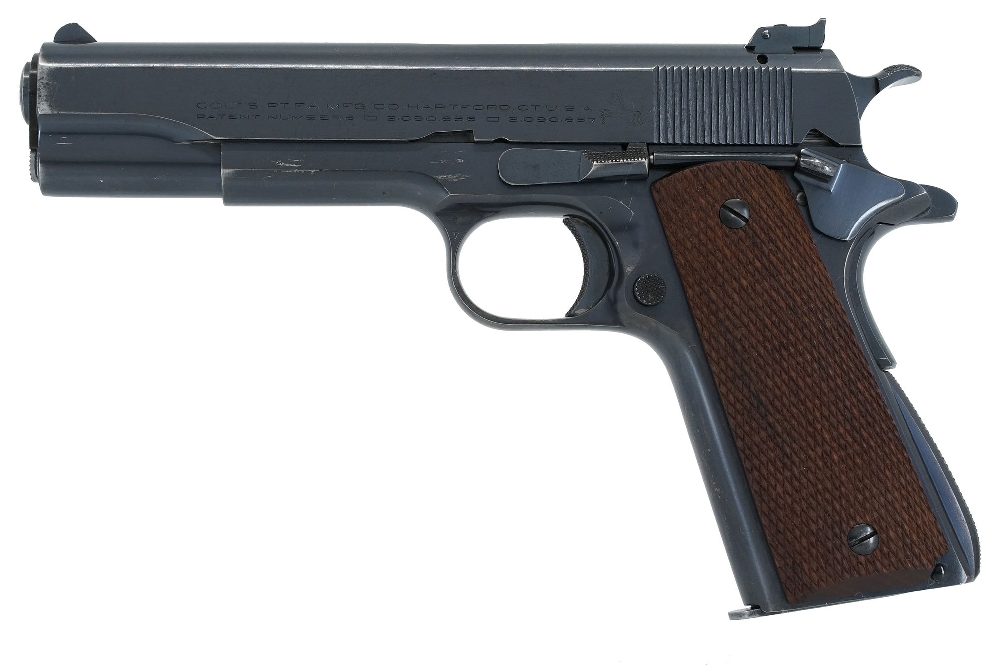 Colt Service Model Ace 22LR SN:SM854 MFG:1938 Field Artillery