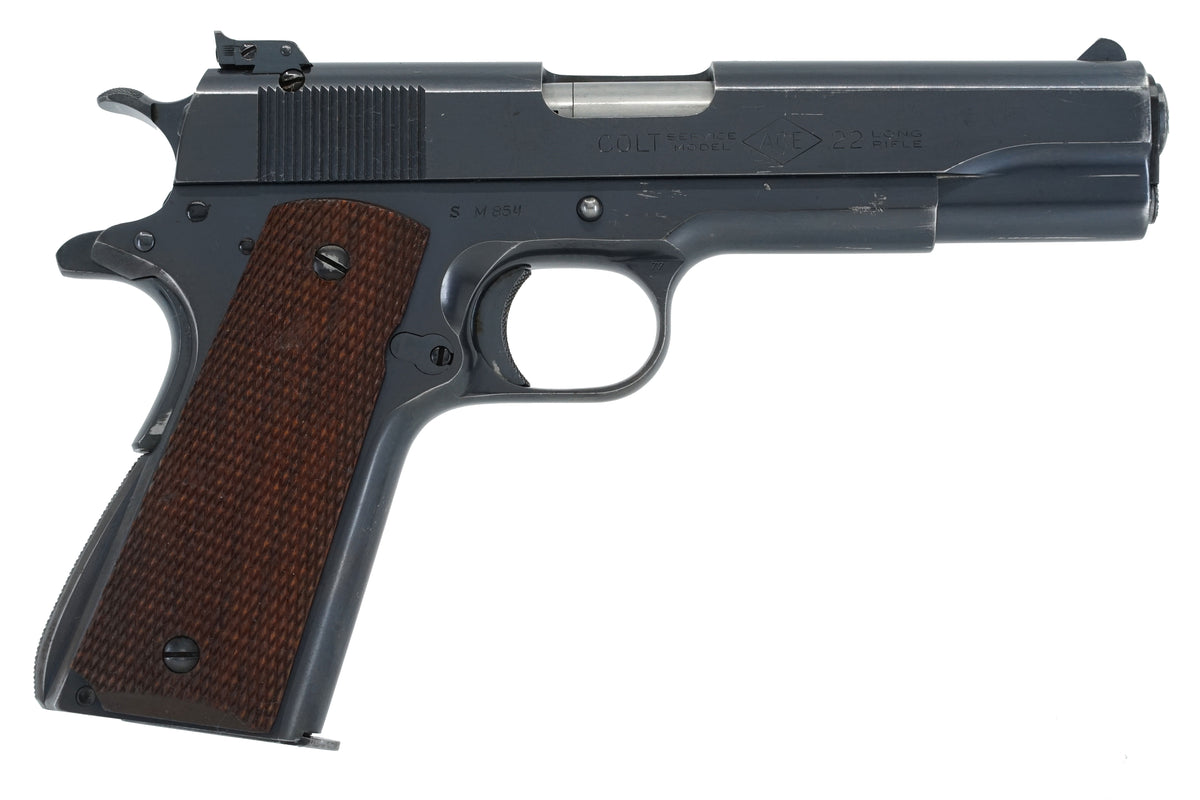 Colt Service Model Ace 22LR SN:SM854 MFG:1938 Field Artillery