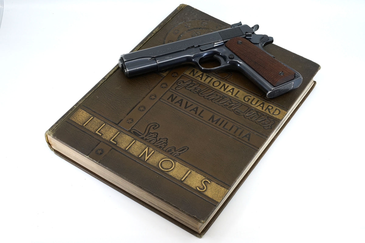 Colt Service Model Ace 22LR SN:SM854 MFG:1938 Field Artillery