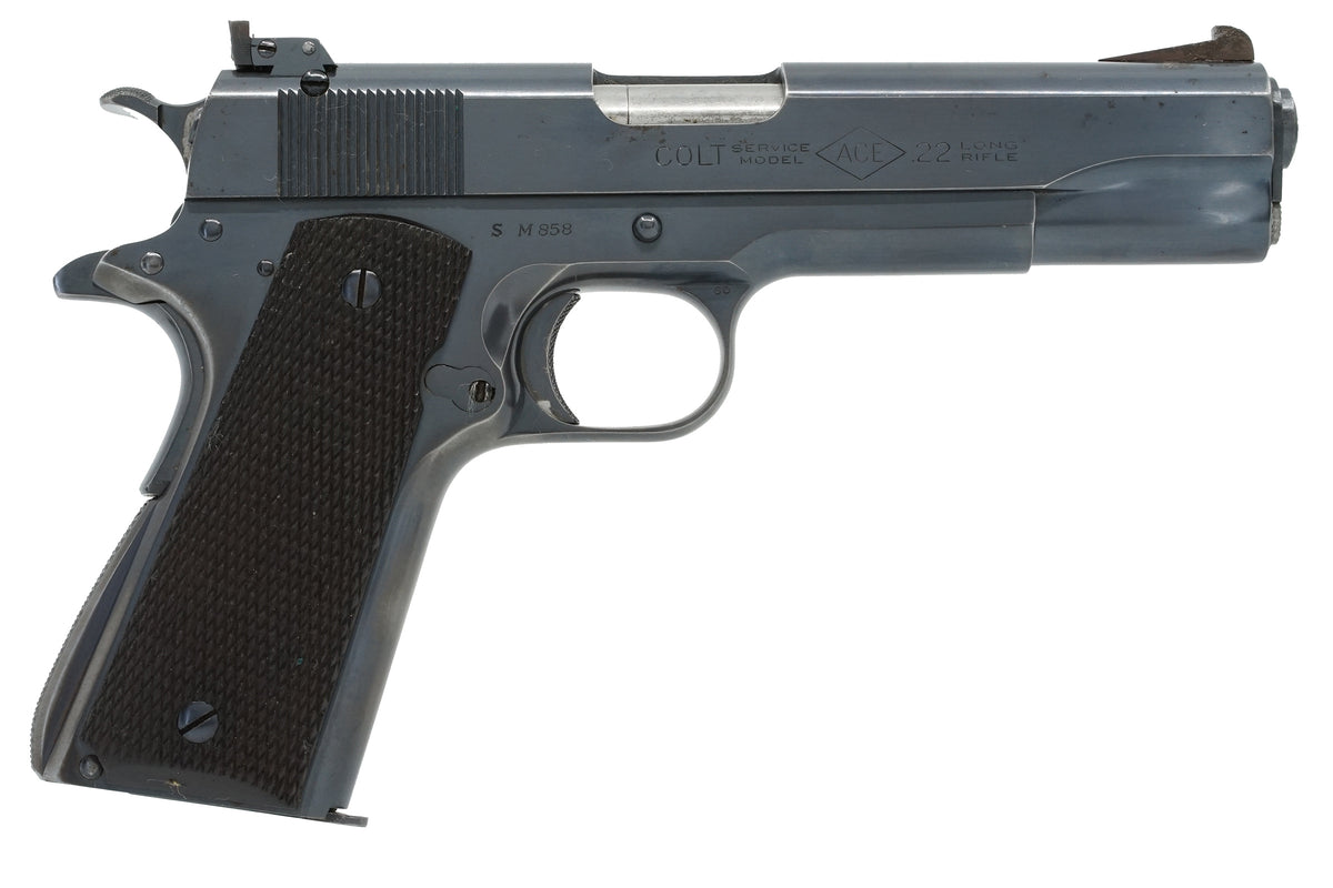 Colt Service Model Ace 22LR SN:SM858 MFG:1939