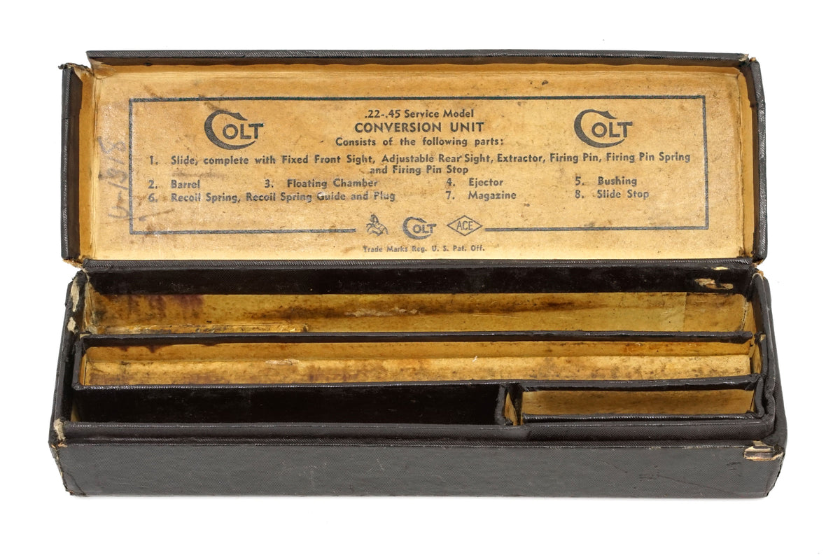 Colt .22-45 Conversion Unit SN:U-1318 MFG:1940