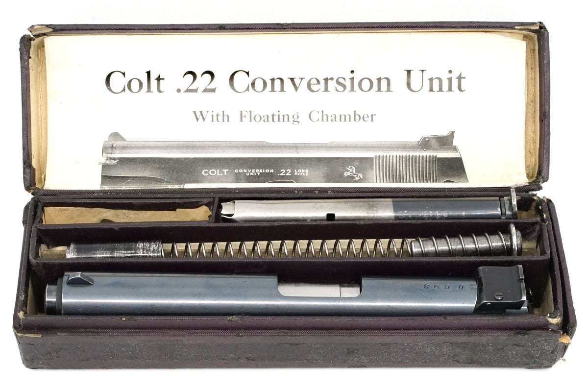 Colt .22-45 Conversion Unit SN:U-693 MFG:1939