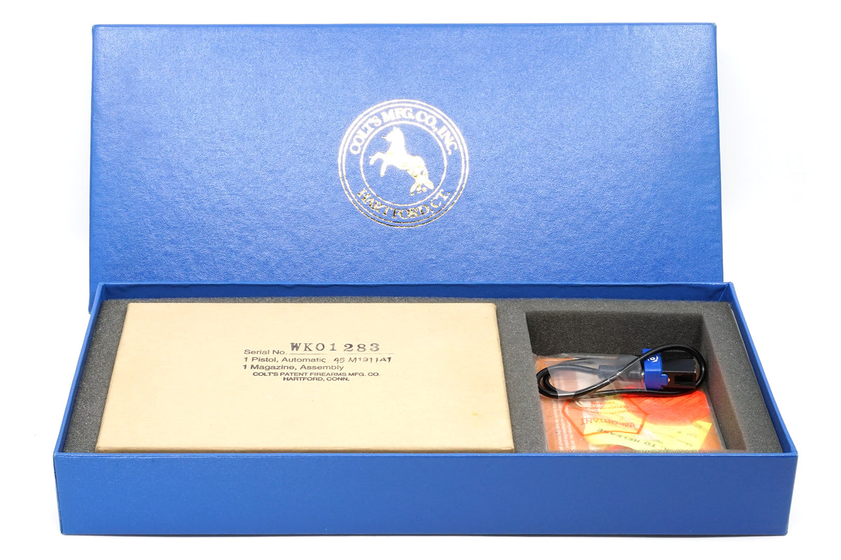 Colt M1911A1 45ACP SN:WK01283 MFG:2001 - WWII Reproduction